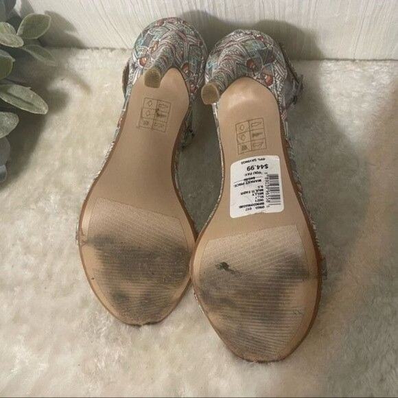 Dolce Vita Milly Open Toe Heels Stiletto Pumps, Size 8.5 - Picture 7 of 9